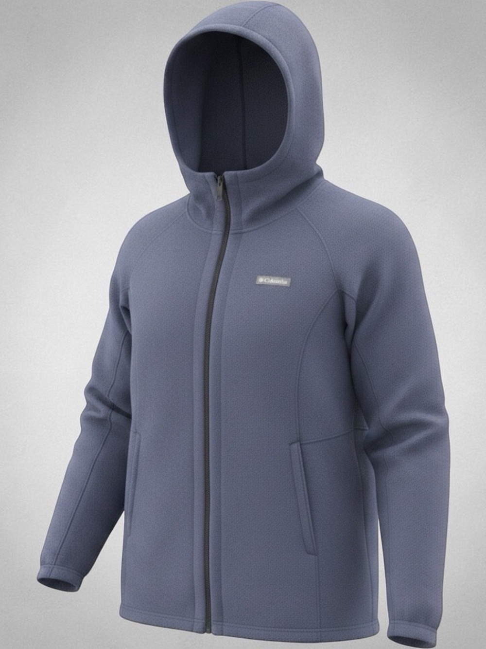 Columbia Women’s  Full-Zip Fleece Jacket with Hood. Size large